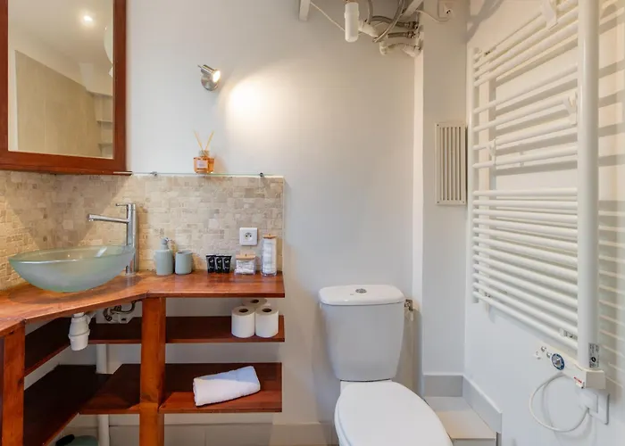 아파트 Designer And Stylish Flat In Vibrant Belleville Neighborhood Near The Metro